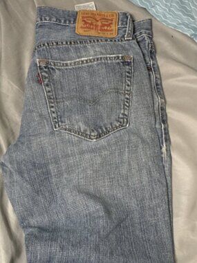 Levi's 559 Men's Jeans 34x32, Blue, Relaxed Fit, Straight Leg, Denim